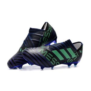 Kopačky Pánské Adidas Nemeziz Messi 17+ FG – černá zelená fialová